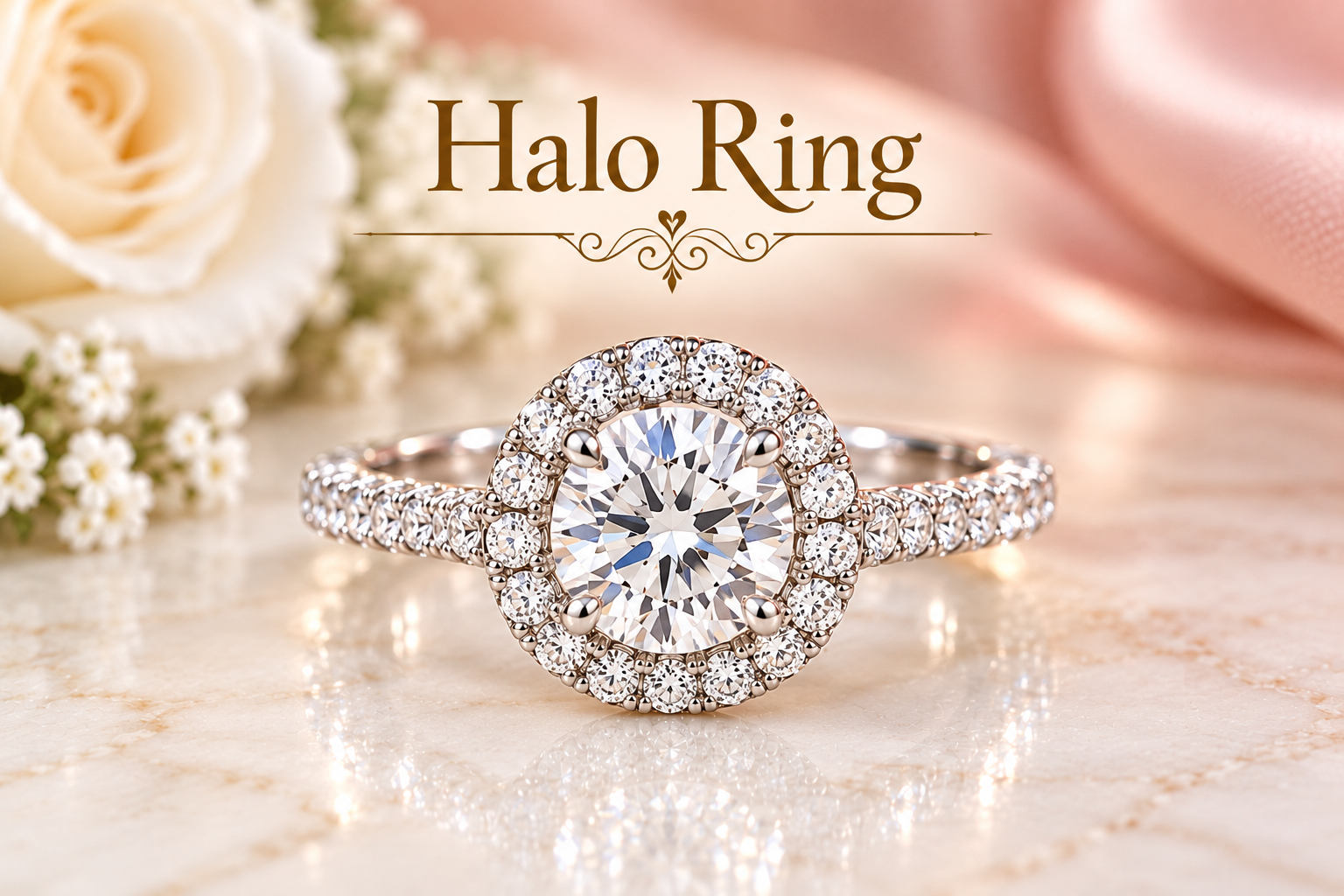 Bridal Halo Ring